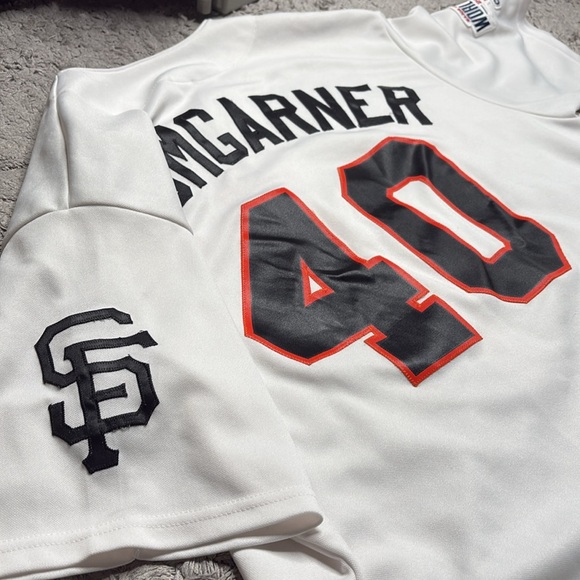 ⚾️San Francisco Giants Madison Bumgarner World Series 2014 Jersey MLB Size 2XL - Picture 13 of 16